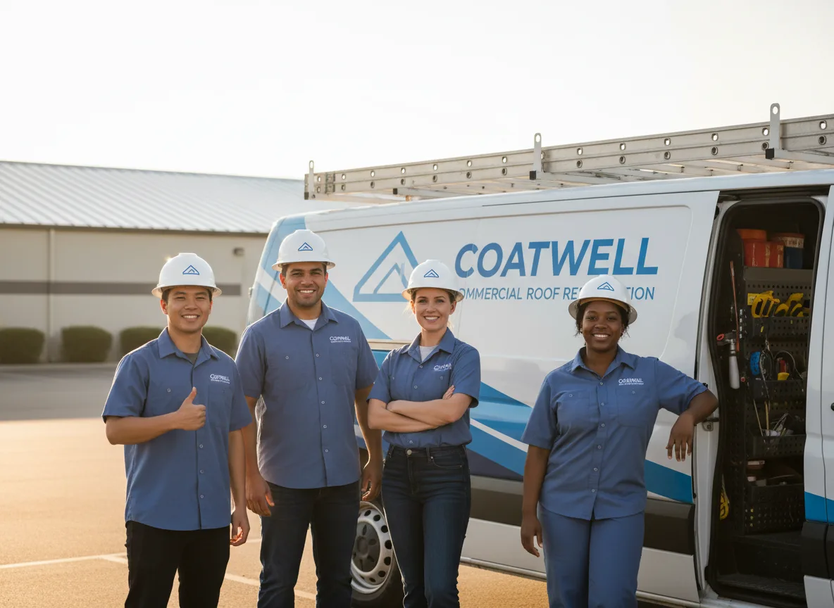 Commercial roof coating company in Ellis, ID